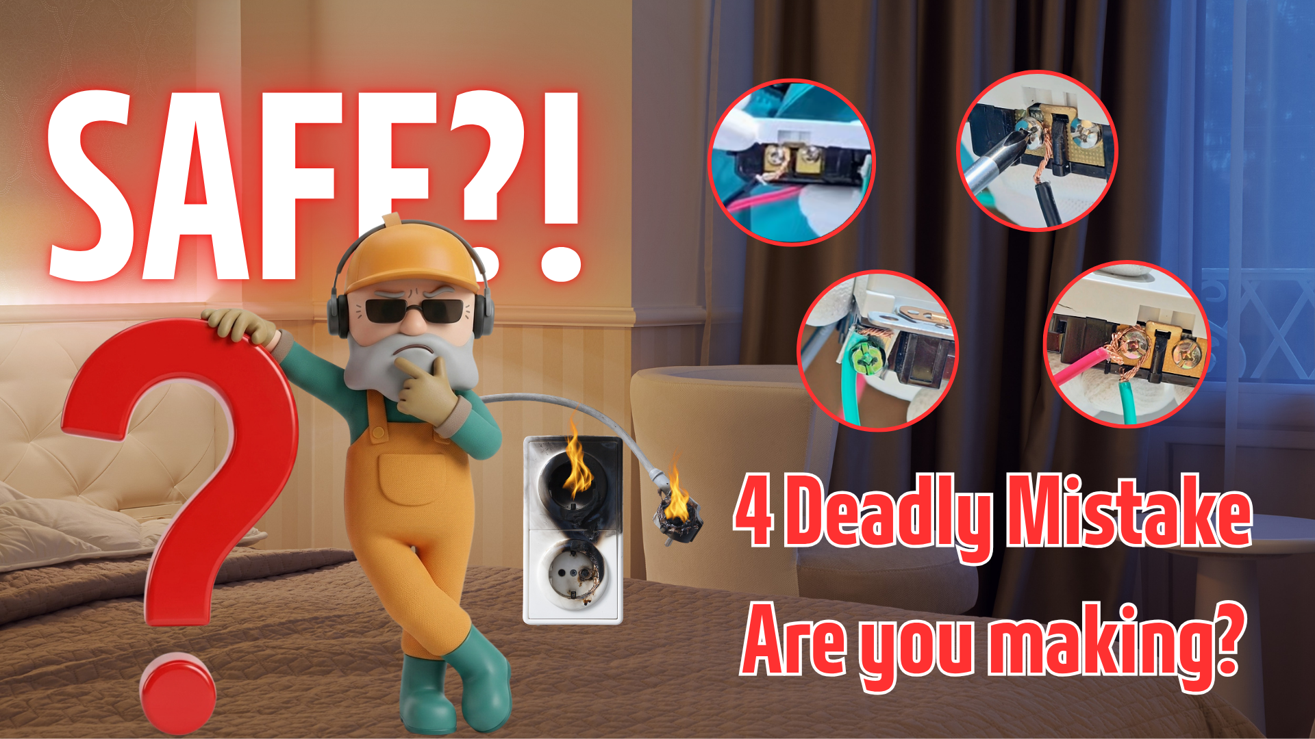 4 Deadly Outlet Mistakes That Cause 90% of Home Fires &ndash; Don&rsquo;t Make #3